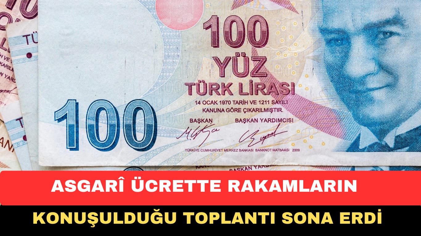 2025 YILI İÇİN 3. ASGARİ ÜCRET TOPLANTISI SONA ERDİ RAKAMLAR NE?