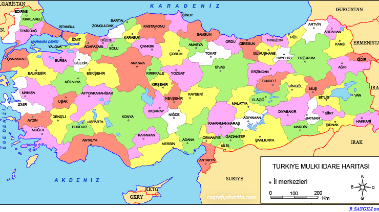 Tüm İllerimizin Kısa İsim Tarihçeleri
