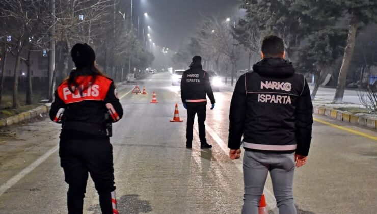 Isparta Emniyetinin Narkoalan Uygulamaları Tam Gaz Devam Ediyor.