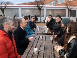 Rektör Prof. Dr. Mehmet Saltan’dan Öğrencilere Motivasyon Ziyareti Gerçekleştirdi