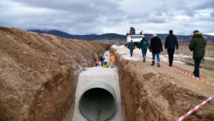 Atabey Sulaması Yenileme Projesi Başladı, Akdoğan Sulaması da İnşa Ediliyor. 550 Milyon TL Katkı Sağlanacak