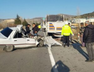 Eğirdir Yolunda Korkunç Kaza