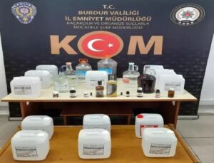 Burdur’da Sahte İçki Operasyonu: 8 Şüpheliye Adli İşlem