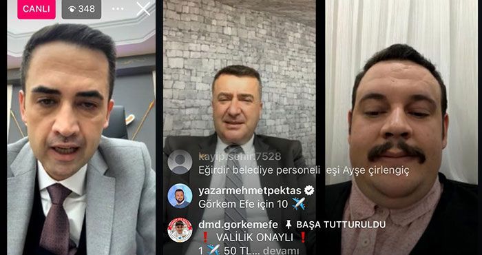 Isparta’dan Görkem Efe’ye Büyük Destek: Canlı Yayında Birlik Mesajı