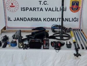 Isparta’da İzinsiz define aramaya taviz yok!