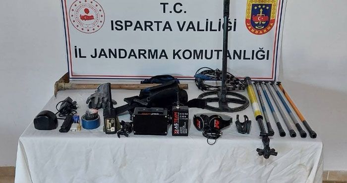 Isparta’da İzinsiz define aramaya taviz yok!