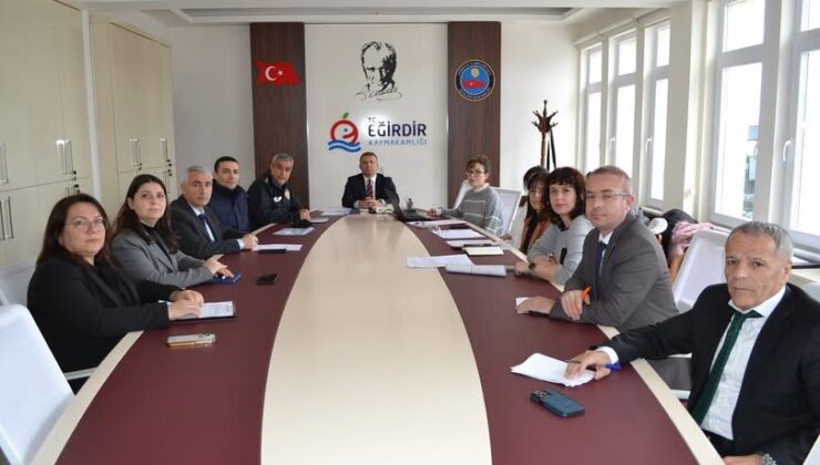 Eğirdir’de Öğrencilerin Güvenliği İçin Tedbirler Artırılacak