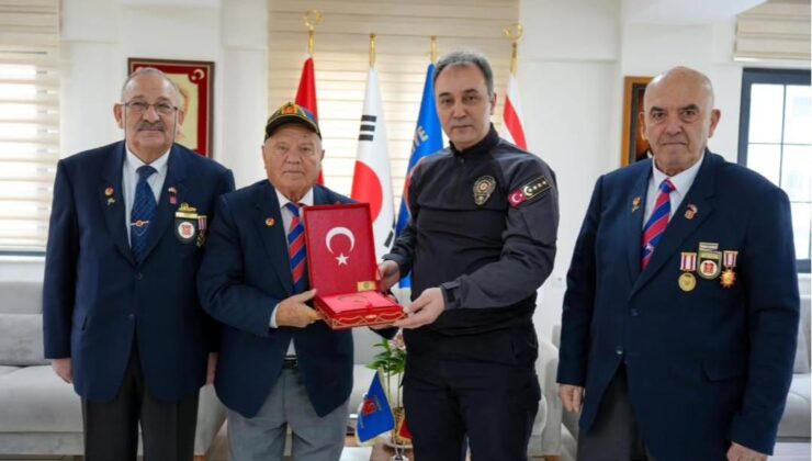 İl Emniyet Müdürü Erdem Bildirici, Gazilerle Bir Araya Geldi