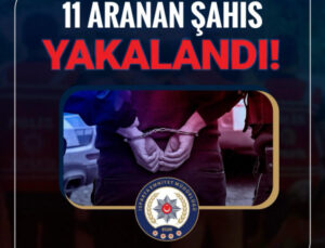 Isparta Emniyeti: Aranan 11 Şahısın Yakalandığını Duyurdu