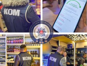 Isparta KOM Ekiplerinden Sahte Alkole Karşı Kararlı Denetimler Ara Vermeden Devam Ediyor