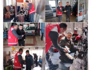 Isparta’da Esnafa Aile İçi Şiddet ve KADES Eğitimi Verildi