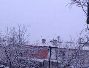 Isparta’da Beklenen Kar Yağışı Başladı