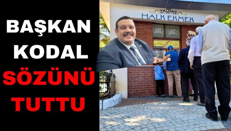 Başkan Kodal Sözünü Tuttu