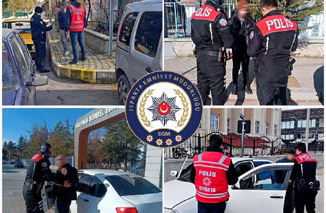 Isparta’da Okul Çevrelerinde Güvenlik Uygulamaları Devam Ediyor!