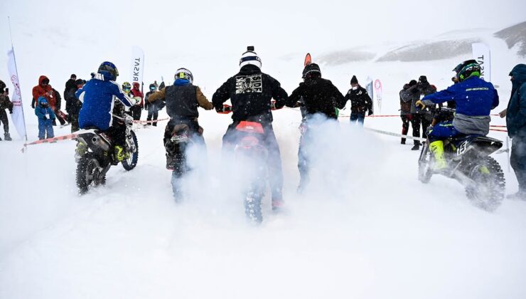 Davraz Kayak Merkezi’nde Motosnow Yarışları Unutulmaz Heyecana Sahne Oldu