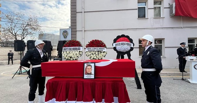 Ispartalı Şehit polis memuru Onur şirin için Konya’da tören düzenlendi