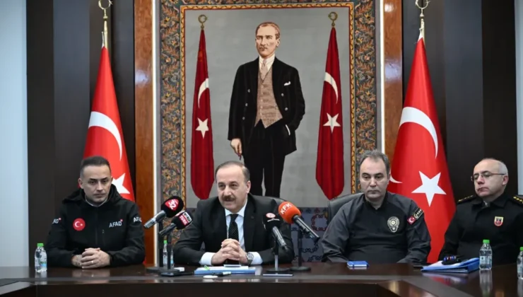 Isparta Valisi Abdullah Erin Isparta’nın Asayiş Karnesini Tek Tek Açıkladı