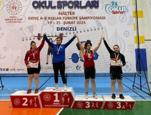 Isparta Gençlik ve Spor İl Müdürlüğü Sporcuları Denizli’deki Halter Müsabakasında Büyük Başarı Elde Etti!