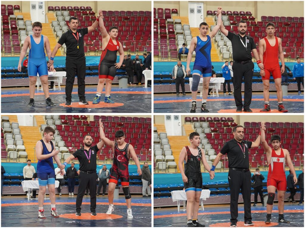 2024-2025 Okul Sporları Yıldız Erkekler Serbest Stil Güreş Grup Müsabakaları Sona Erdi 12