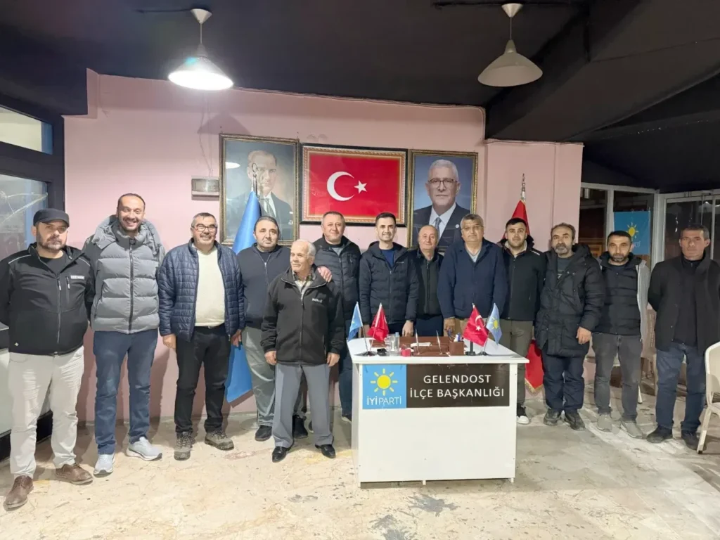 Gelendost Belediye Başkanı Mustafa Özmen, Siyasi Parti İlçe Başkanlarıyla Buluştu 3
