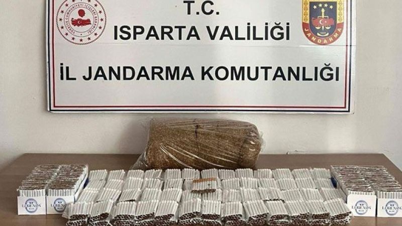 Isparta’da Kaçak Tütün ve Makaron Operasyonu: 3 Şüpheli Yakalandı 3211 1742306227