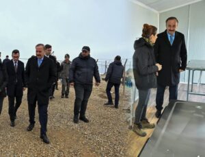 Vali Erin, Şarkikaraağaç’ta Hayvan Barınma ve Rehabilitasyon Merkezini İnceledi