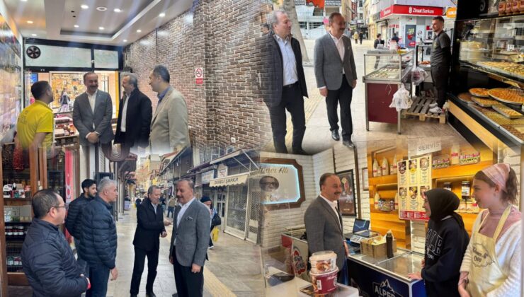 Isparta Valisi Abdullah Erin Esnaf Ziyaretinde Halkla Bir Araya Geldi