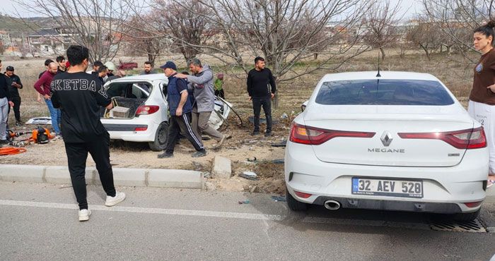 Isparta’da ki o Trafik Kazasında Maalesef Can Kaybı 2’ye Yükseldi