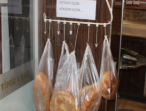 Isparta’da Askıda Ekmek Geleneği Yeniden Başladı: Yardımlaşma ve Dayanışmanın Güzel Bir Örneği