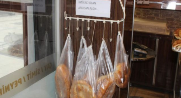 Isparta’da Askıda Ekmek Geleneği Yeniden Başladı: Yardımlaşma ve Dayanışmanın Güzel Bir Örneği