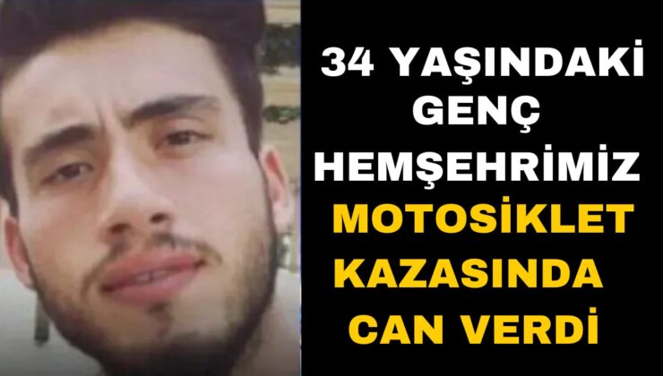 Isparta’dan İstanbul’a Giden Motosiklet Sürücüsü Trafik Kazasında Hayatını Kaybetti