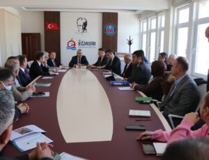 Eğirdir’de Uyuşturucu ve Bağımlılıkla Mücadele Koordinasyon Kurulu Toplantısı Gerçekleştirildi
