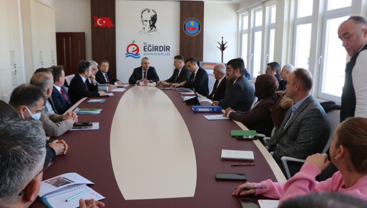 Eğirdir’de Uyuşturucu ve Bağımlılıkla Mücadele Koordinasyon Kurulu Toplantısı Gerçekleştirildi