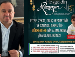 Isparta Galericiler Sitesi, Görkem Efe’ye Destek İçin Kampanyaya Katıldı