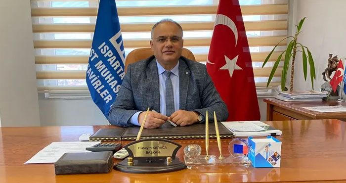 Isparta Mali Müşavirler Odası Başkanı Hüseyin Karaca, Muhasebe Haftası’nda Eğitim ve Teknolojik Adaptasyonun Önemini Vurguladı