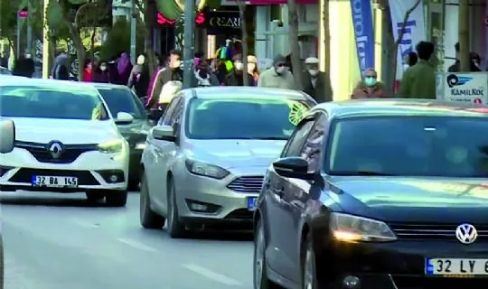 Isparta’da Trafiğe Kayıtlı Otomobil Sayısı 100 Bini Aştı!