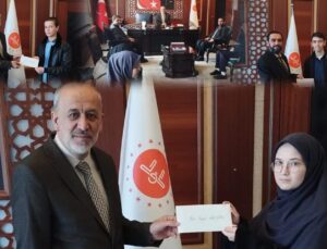 Isparta’da İyilik Haftası’nda Yatılı Kur’an Kursları Arasında Kompozisyon Yarışması Düzenlendi