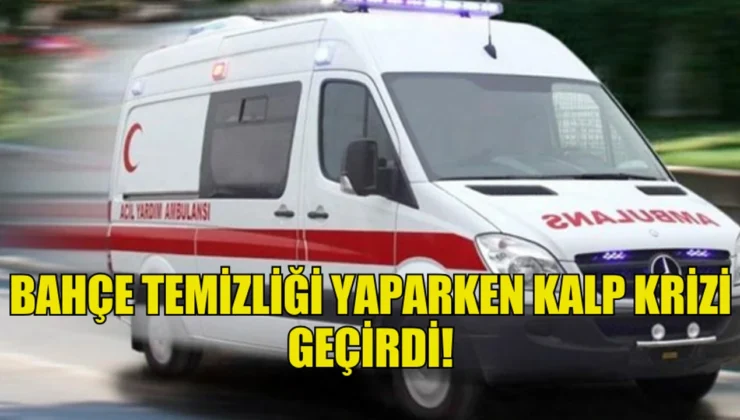 Isparta Eğirdir’de Bahçede Ölüm: 61 Yaşındaki Adam Kalp Krizi Sonucu Hayatını Kaybetti