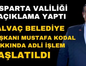 Yalvaç Belediye Başkanı Mustafa Kodal Hakkında Soruşturma Başlatıldı