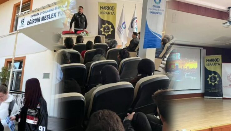 Eğirdir’de Narkotikle Mücadele İçin Eğitim Seferberliği Devam Ediyor