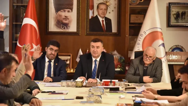 Eğirdir’de Mart Ayı Meclis Toplantısı Gerçekleşti