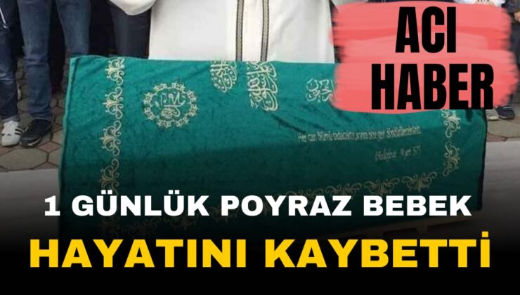Isparta’da 1 Günlük Minik Poyraz Hayatını Kaybetti