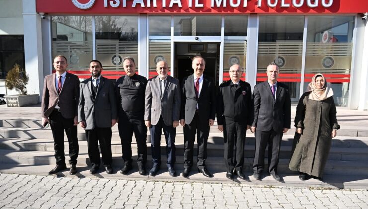 Vali Abdullah Erin’den Isparta İl Müftülüğüne Ziyaret: Ramazan Ayı Hizmetleri ve Teşekkür