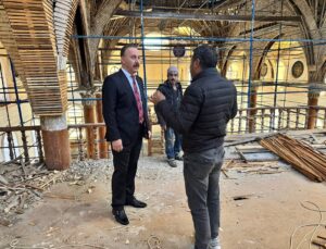 Isparta Ulu Camii Restorasyon Çalışmaları Devam Ediyor: Vali Abdullah Erin Yerinde İnceledi