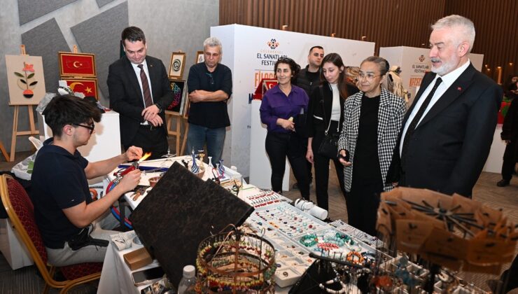 Isparta Geleneksel El Sanatları Festivali Başladı