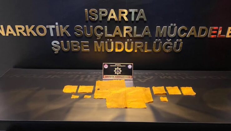 Isparta’da Uyuşturucu Operasyonu: Sentetik Kannabinoid ve Şüpheliler Yakalandı