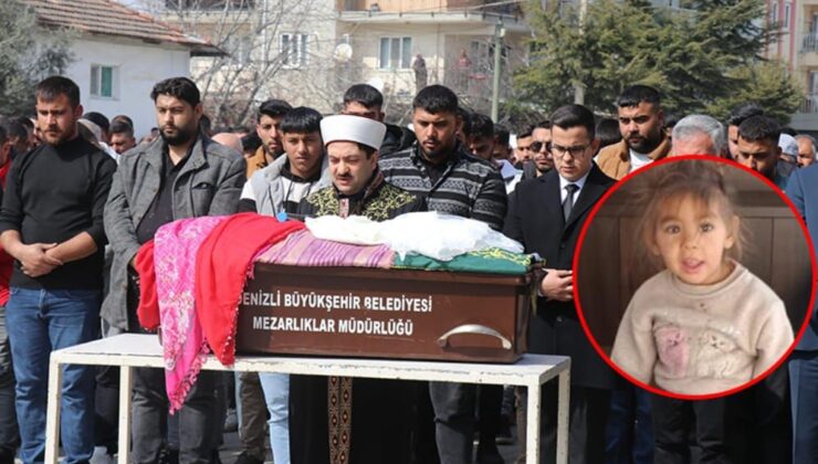 Denizli’nin Honaz İlçesinde 4 Yaşındaki Nazlı Şeşen Son Yolculuğuna Uğurlandı