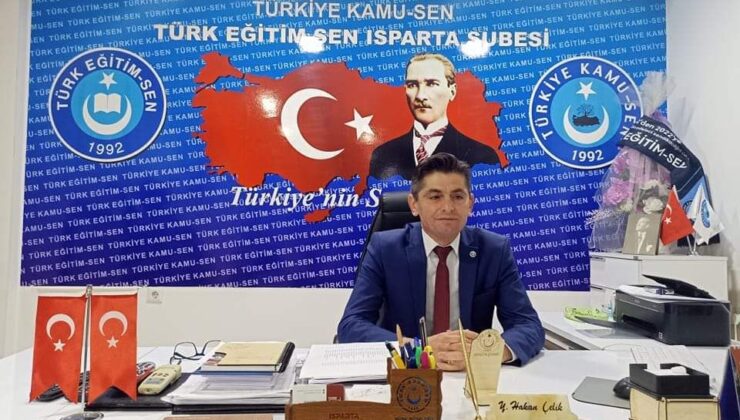 Türk Eğitim Sen Şube Başkanı Yahya Hakan Çelik : Kadın eğitim çalışanlarına esnek çalışma saatleri getirilmeli