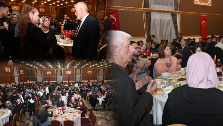 Başkan Şükrü Başdeğirmen Şehit Yakınları ve Gazilerle İftarda Bir Araya Geldi