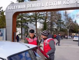 Isparta’da 15 Ekip ile Okul Çevrelerinde Güvenlik Uygulaması